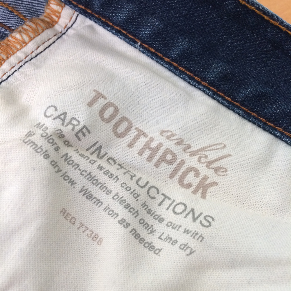 J. Crew Toothpick Ankle Jeans Size 29 - Picture 7 of 10